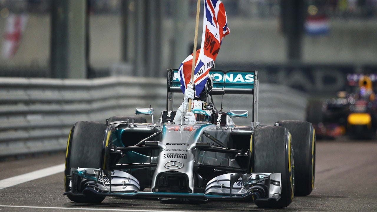 Lewis Hamilton wins Formula One race, championship in Abu Dhabi